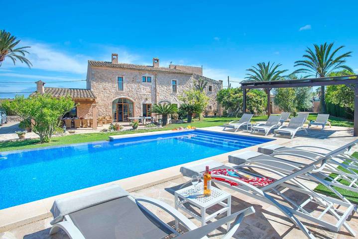 Finca für 12 Personen, mit Garten und Pool in Calonge (Mallorca)