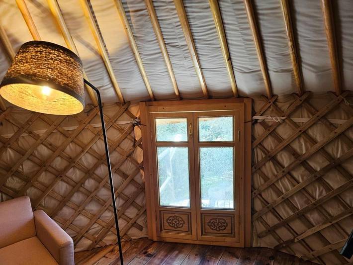 Tente pour 2 personnes, avec Terrasse ainsi que Jardin et Vue en Corse-du-Sud - 3
