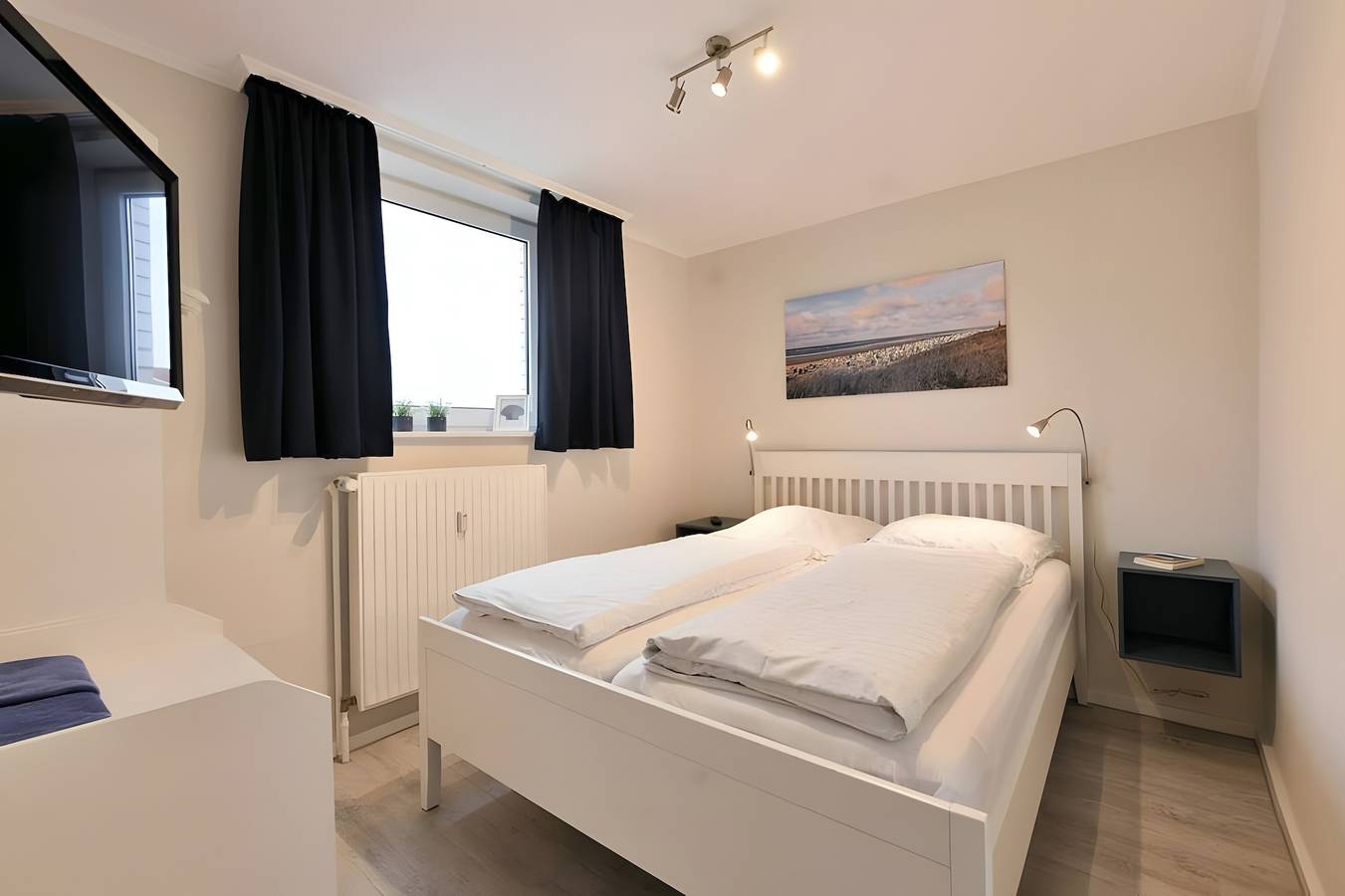 Apartamento entero, Apartamento "Haus Seeluft 37" con vistas al mar, balcón y Wi-Fi in Wangerooge