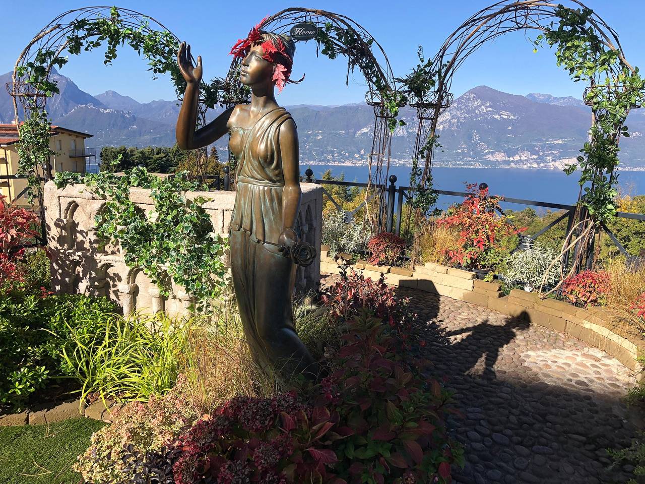Ganze Wohnung, Apartment 'Casa Bell Tramonte' mit Seeblick, Balkon und Wlan in San Zeno di Montagna, Gardasee-Berge