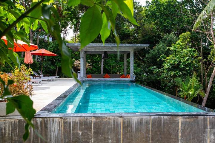 Appartement de vacances pour 3 personnes, avec piscine ainsi que vue et jardin - 1