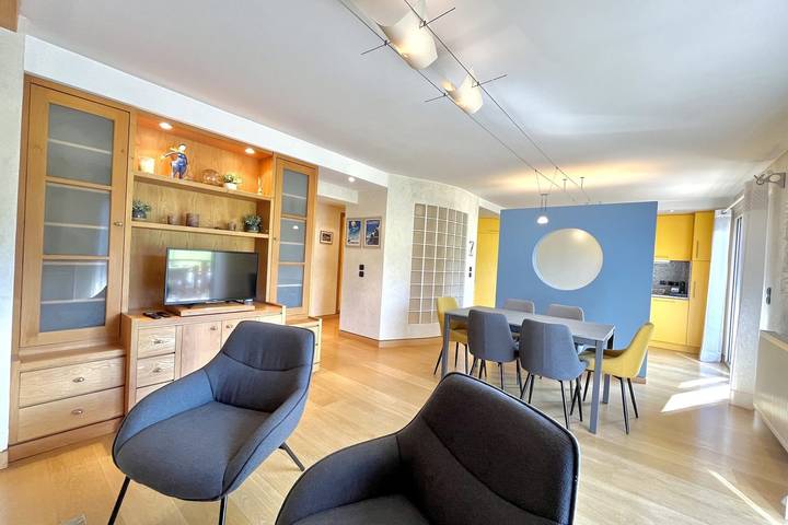 Gîte pour 6 personnes, avec balcon dans Station De Combloux