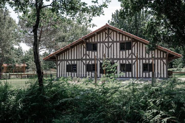 Location de vacances pour 12 personnes, avec terrasse et jardin ainsi que vue et piscine, animaux acceptés à Uza - 3