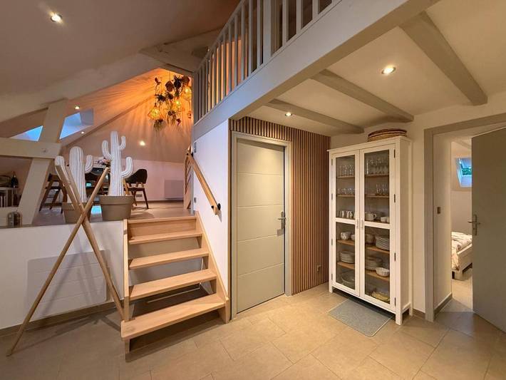Appartement de vacances pour 5 personnes, avec terrasse et vue