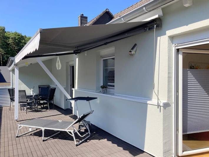 Ferienwohnung für 2 Personen, mit Balkon und Terrasse