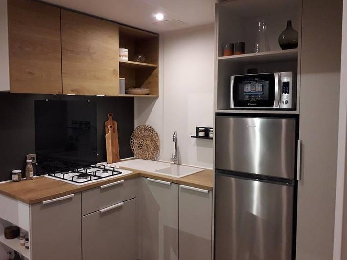 Mobil home pour 4 personnes, avec bassin pour enfant à Les Vans - 3