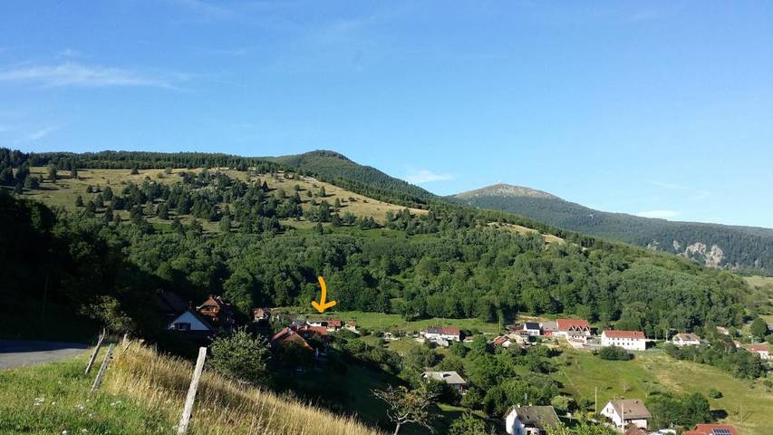 Location de vacances pour 6 personnes, avec sauna ainsi que vue et jardin à Geishouse
