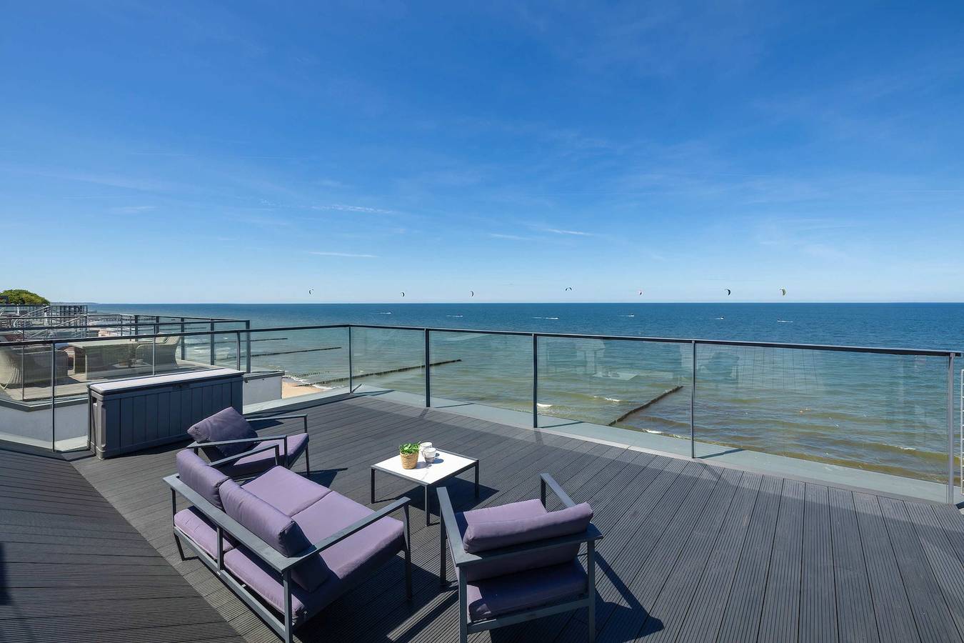 Appartement entier, Prestigious Apartment | Sea View, Parking, Air Conditioning in Ustronie Morskie (Ville), Ustronie Morskie