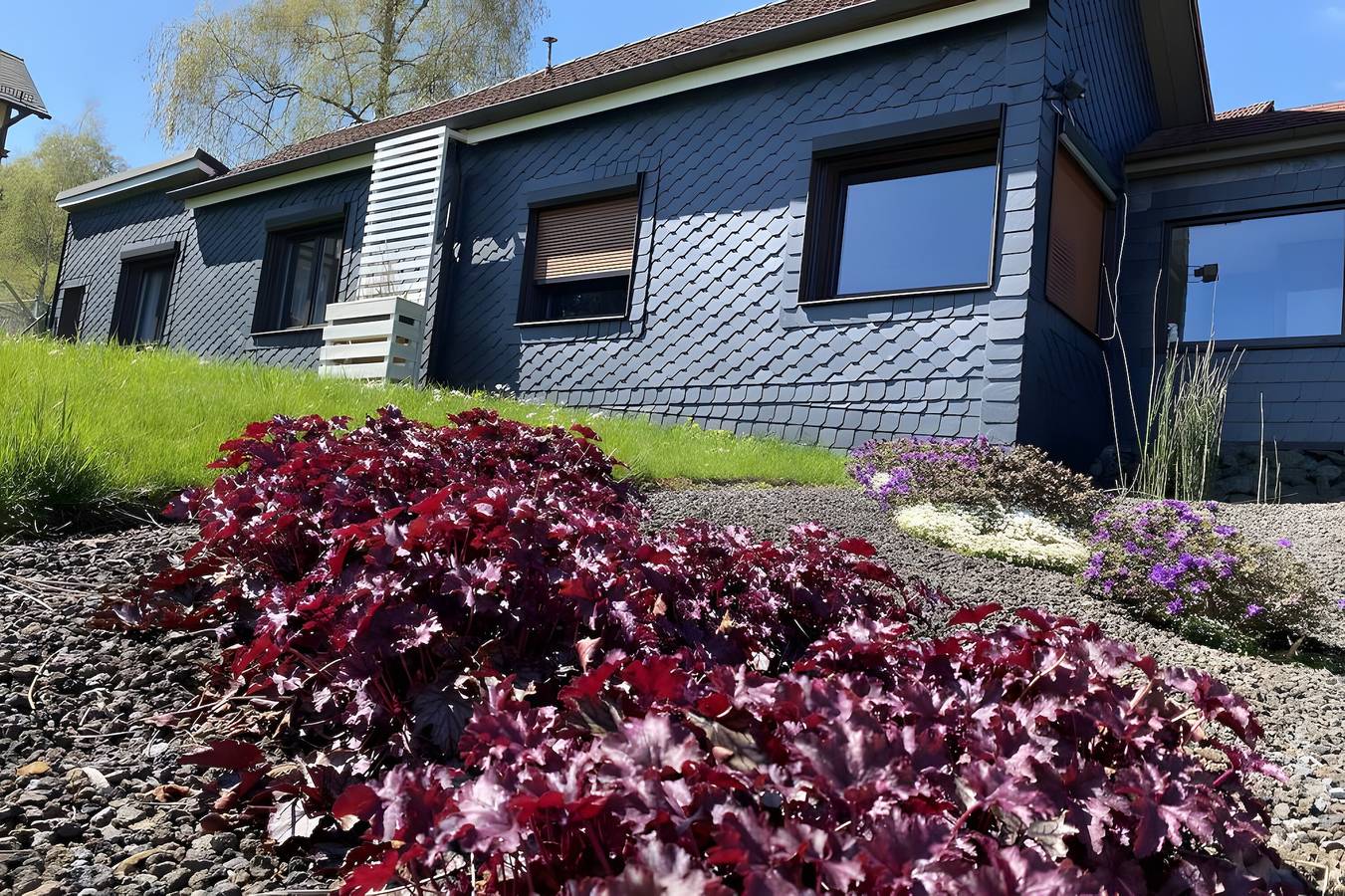 Ferienhäuschen Gartenblick mit privater Terrasse und Wlan in Friedrichroda, Rennsteig