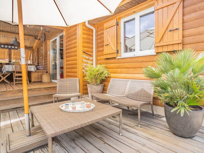 Chalet pour 6 personnes, avec terrasse dans les Landes - 3