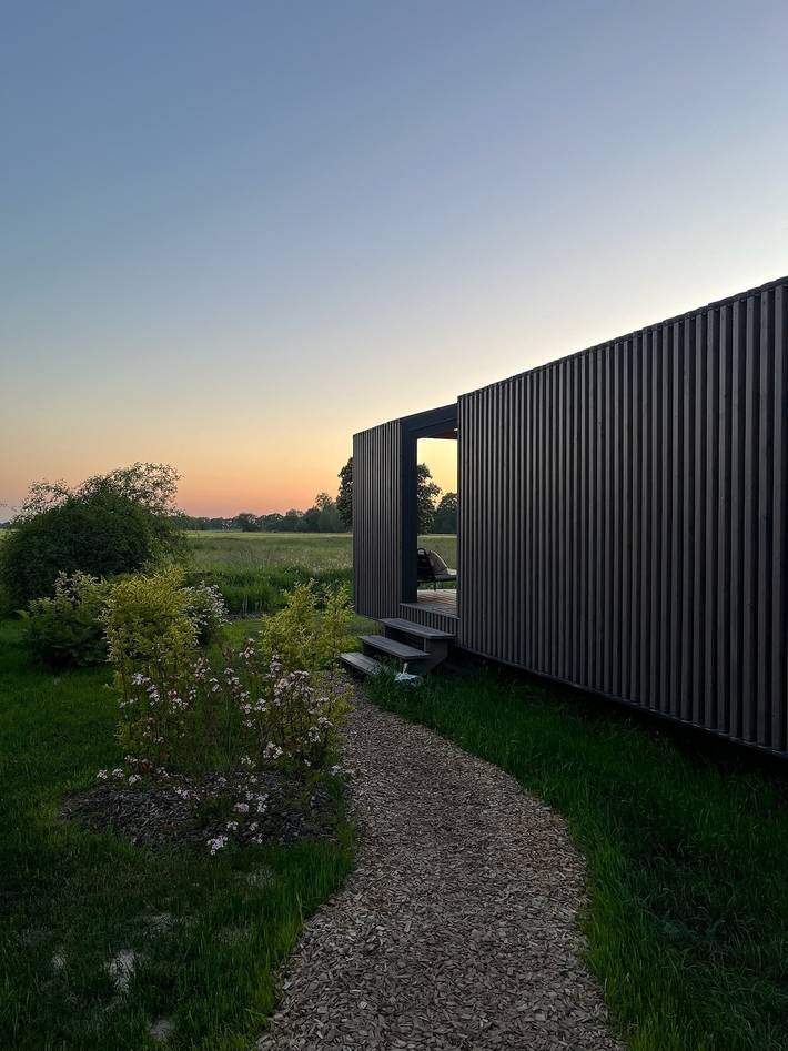 (104) Tinyhouse mit Wiesenblick in Bleckede, Mecklenburgisches Elbetal