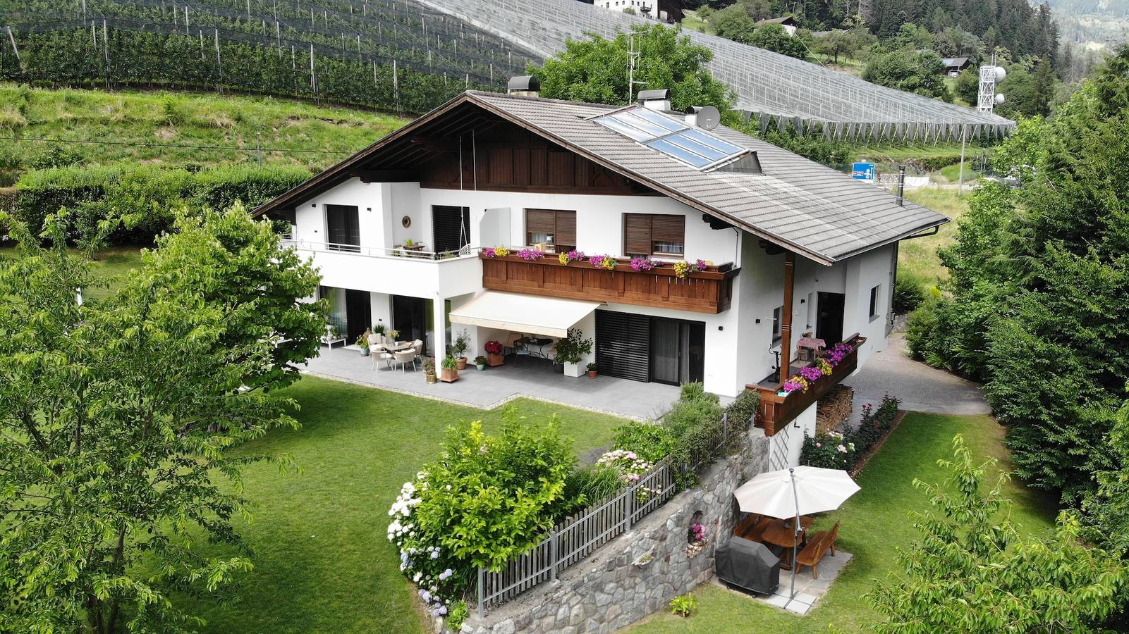 Ganze Wohnung, Ferienwohnung "Eschenleit Bergblick" mit Balkon und Wi-Fi in St. Pankraz, Ortleralpen