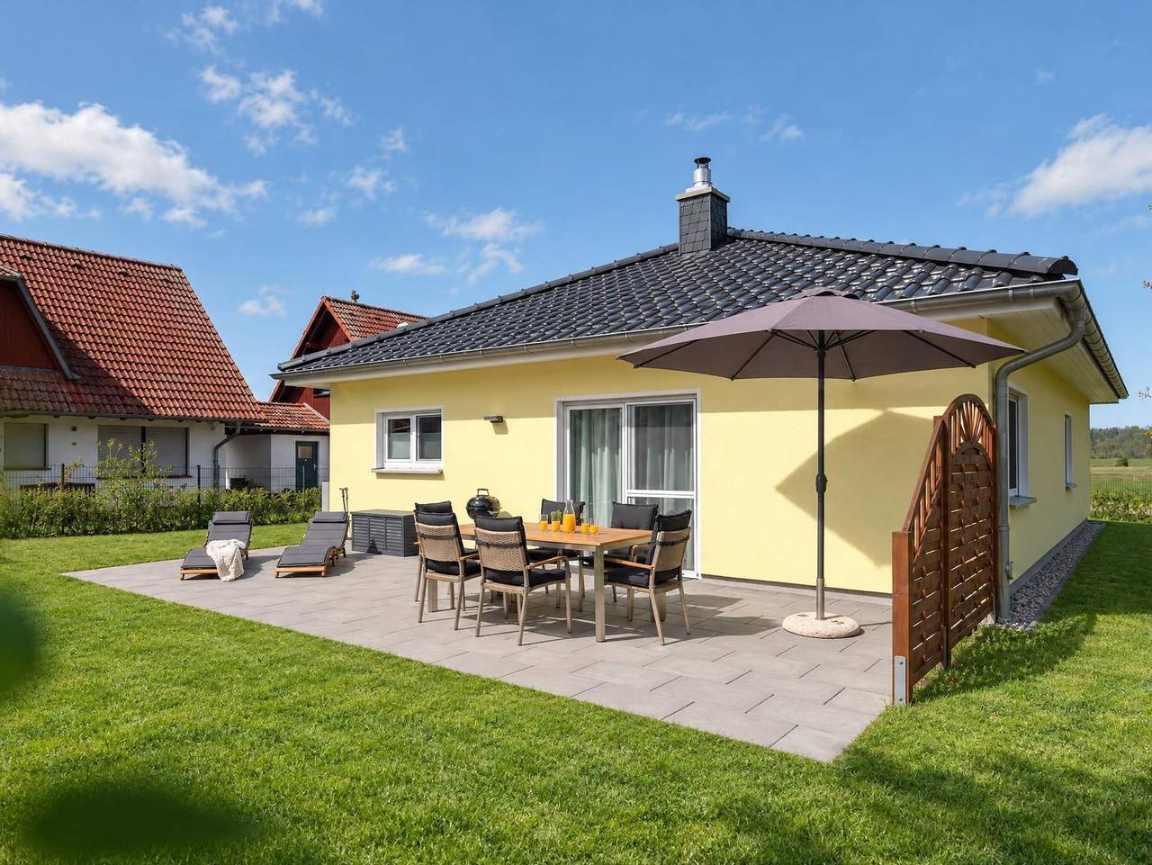 Ferienhaus Seeadler - Ferienhaus Seeadler | Sauna, Garten umzäunt, für 6 Personen in Kamminke, Usedom
