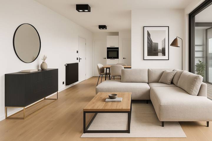 Vakantieappartement voor 4 personen, met balkon in Gent