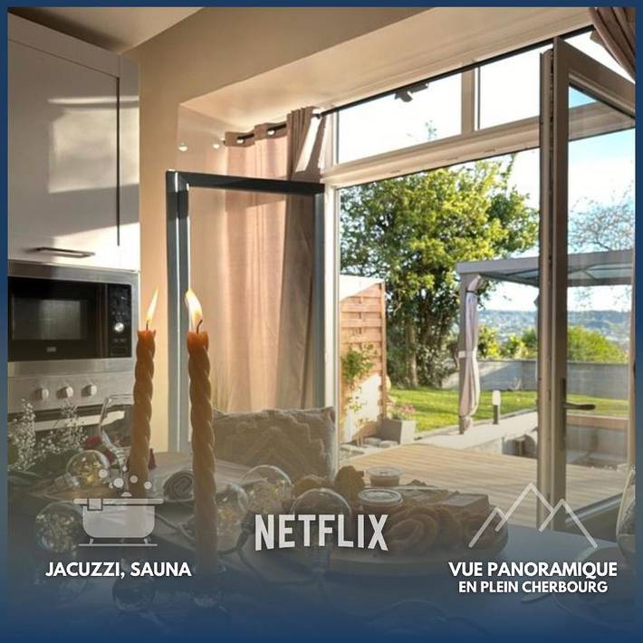 Villa pour 2 personnes, avec Jacuzzi et Terrasse ainsi que Jardin et Sauna