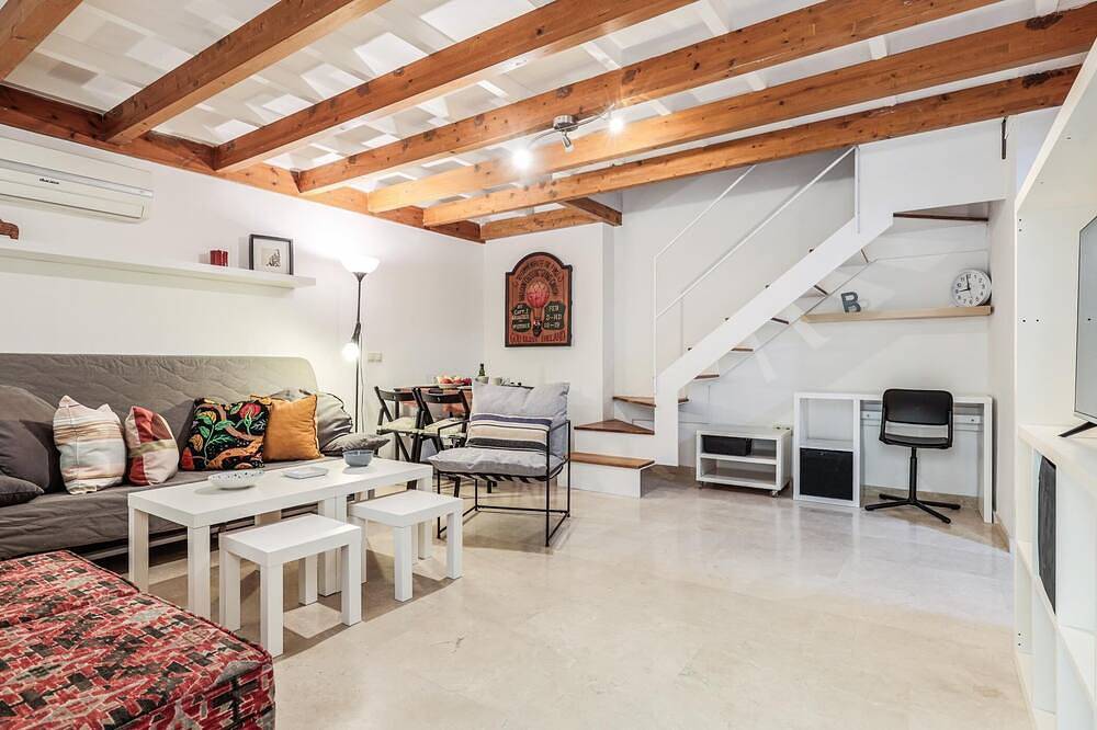 Ganze Wohnung, Nice duplex apt 2 bedrooms 2 bathrooms in Casco Antiguo, Sevilla