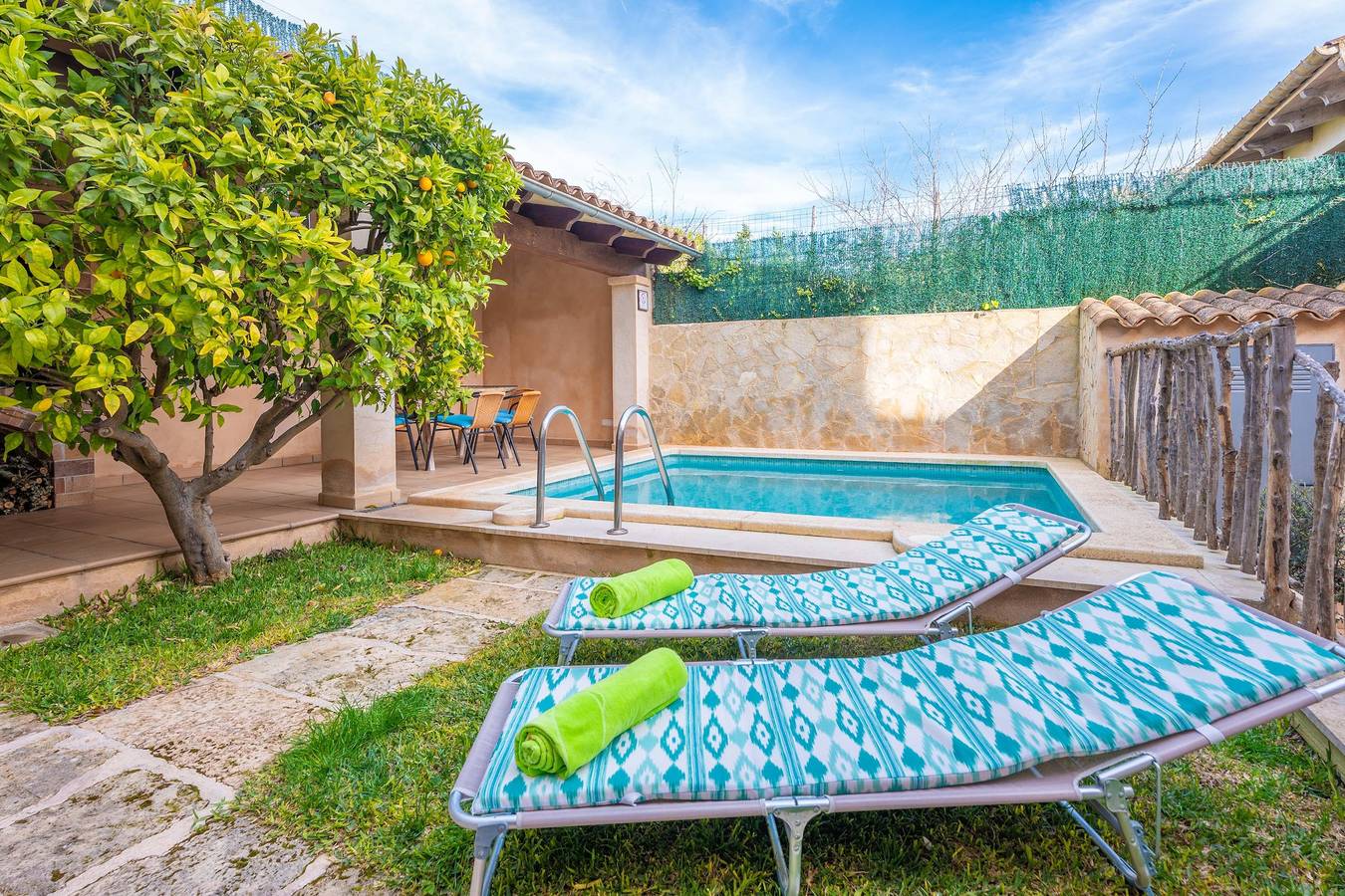 Caldentey in Ariany, Interior de Mallorca