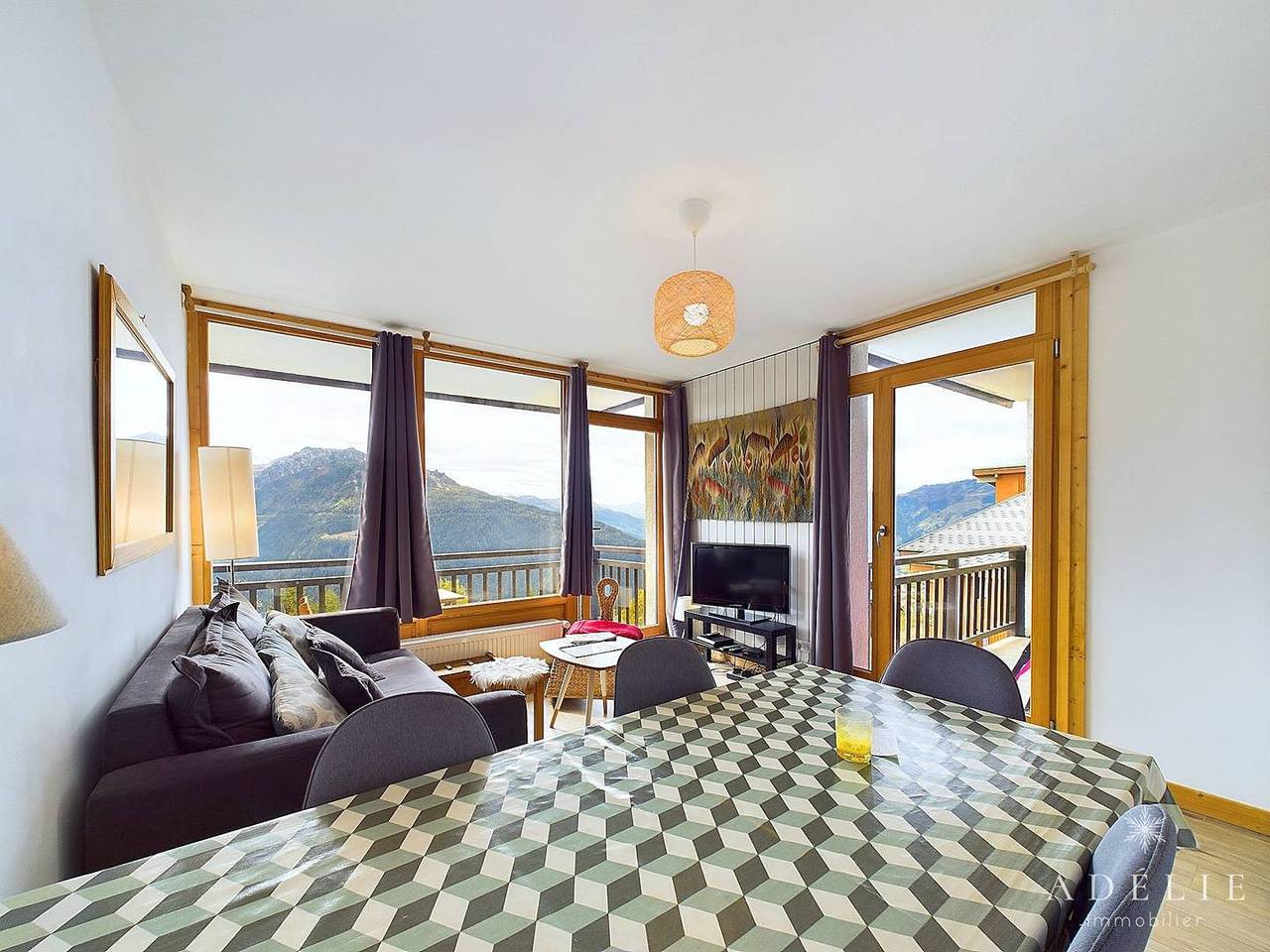 Apartamento vacacional entero, Scandinavian Style For This 3 Rooms Apartment in La Rosière, Montvalezan