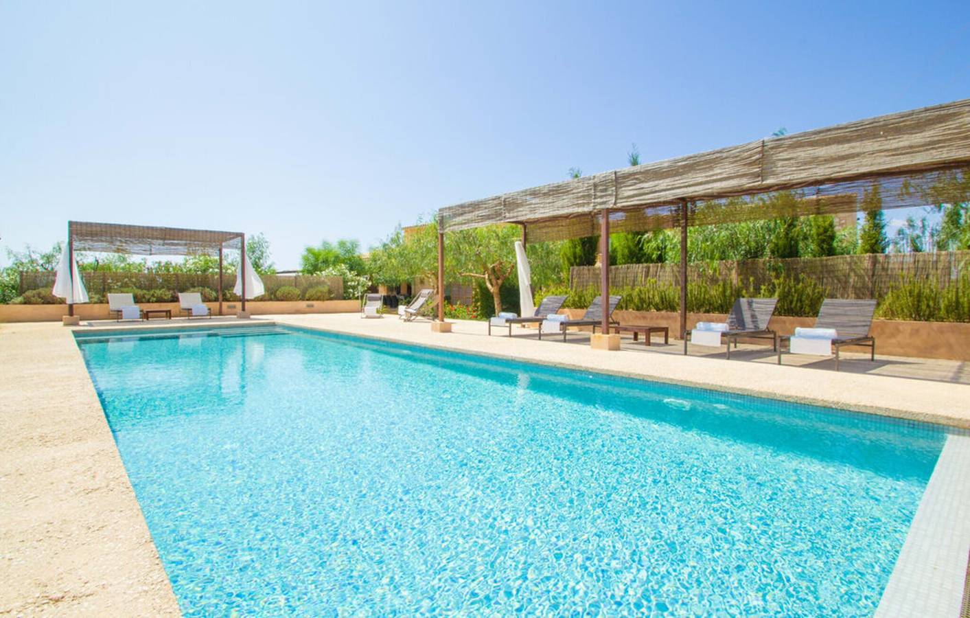 Finca 'Son Sec Nou' avec vue sur la montagne, Wi-Fi et climatisation in Campos, Majorque du Sud