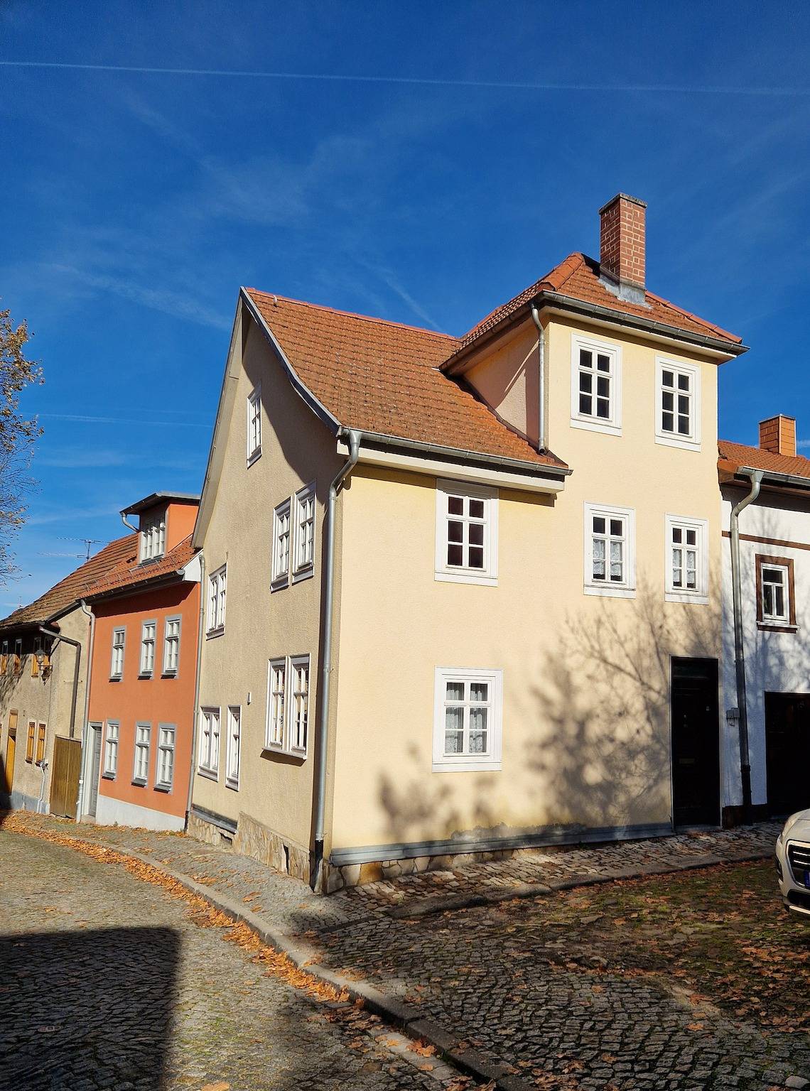 Ganze Ferienwohnung, Fewo Schröder - Fewo 65m²,Eg: Wohnz.,Küche, Bad, 1.Og: Schlafz.+Kinderz.+extra Wc über Treppe in Arnstadt, Thüringer Kernland