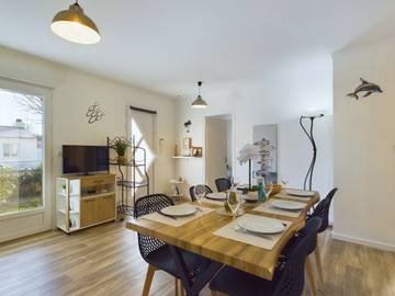 Gîte pour 6 personnes, avec jardin et terrasse à Olonne-sur-Mer