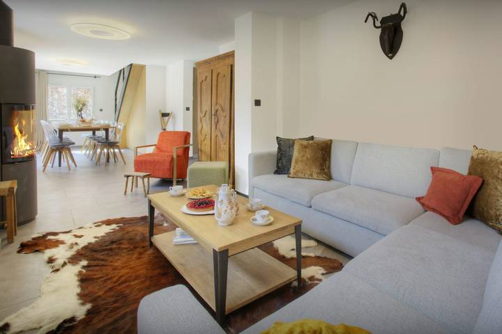 Chalet pour 9 personnes, avec jardin, adapté aux familles à Saint-Jean-de-Sixt - 4