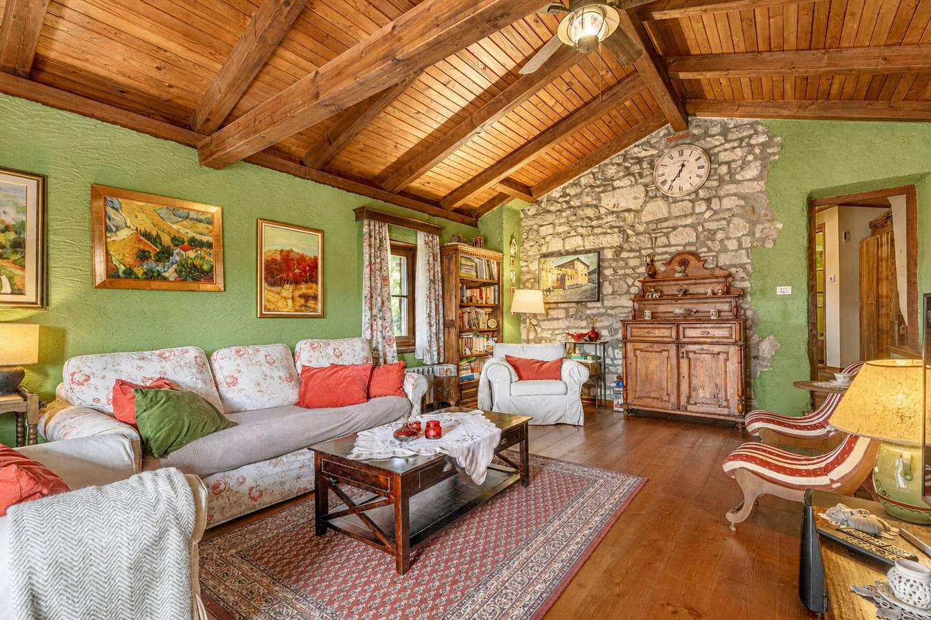Traditional Karst House Rozina /w Garden in Zizan, Slowenien