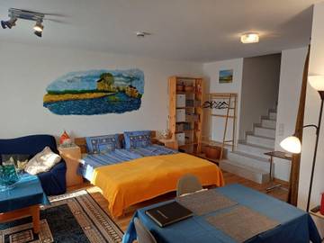 Ferienwohnung für 2 Personen, mit Garten im Taubertal