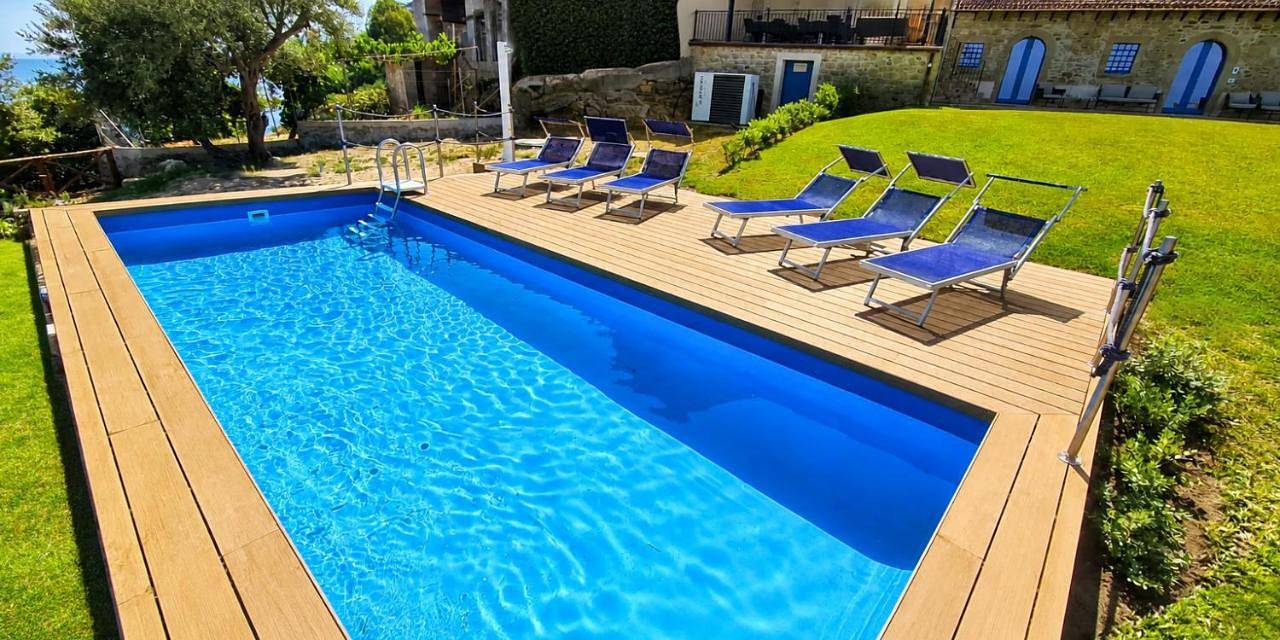 Villa Vincenza - Deluxe Rooms con piscina vista mare in Scafa (Capo d'Orlando), Capo d'Orlando