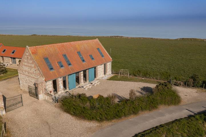Gîte pour 12 personnes à Saint-Aubin-sur-Mer (Seine-Maritime)