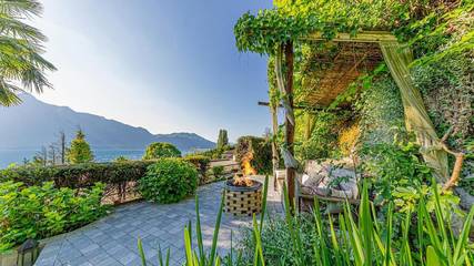 Cottage pour 6 personnes, avec vue ainsi que vue sur le lac et jardin, animaux acceptés à Tresserve
