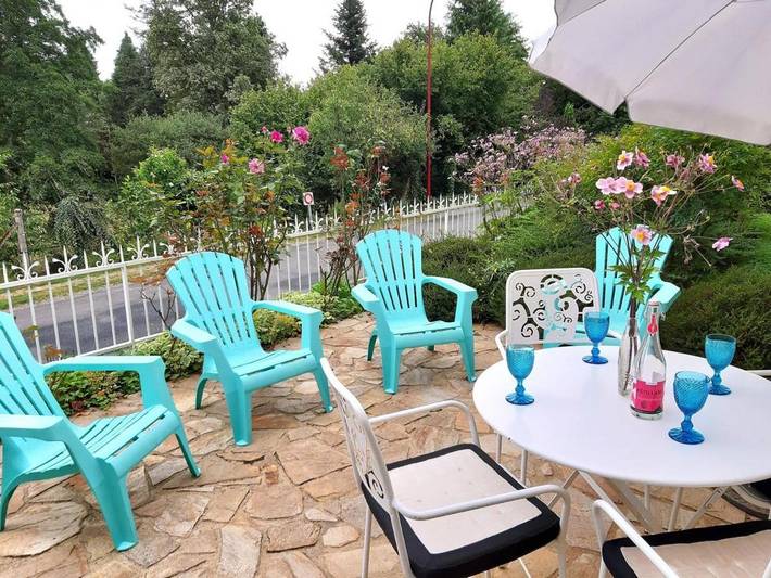 Gîte pour 4 personnes, avec terrasse à Nieul