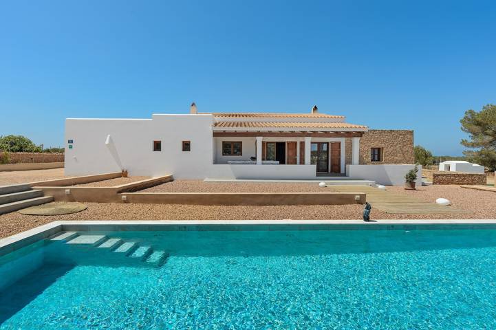 Villa para 6 pessoas, com Jardim em Formentera