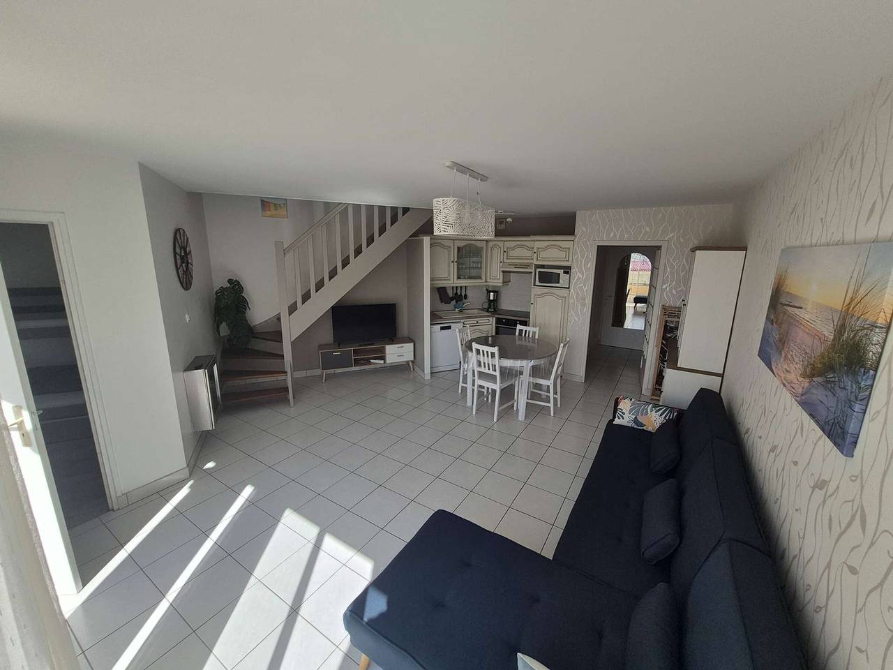 Ganze Wohnung, Helles T3-Duplex mit Garage in Berck-Plage in Berck Plage, Berck