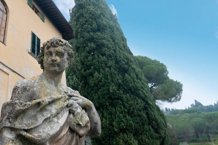 Villa "Toscana A Fiesole" con giardino privato e Wi-Fi in Fiesole, Firenze province