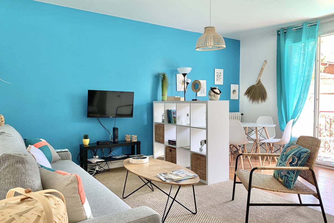 Appartement entier, #Al | Le bleuet 💙 T2 avec terrasse in Échirolles, Isère
