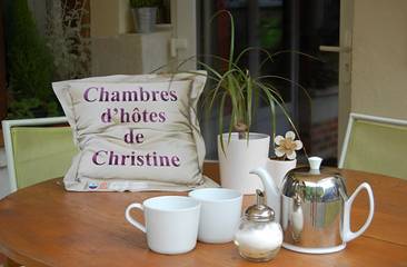 Chambre d’hôte pour 2 personnes, avec jardin en Indre-et-Loire