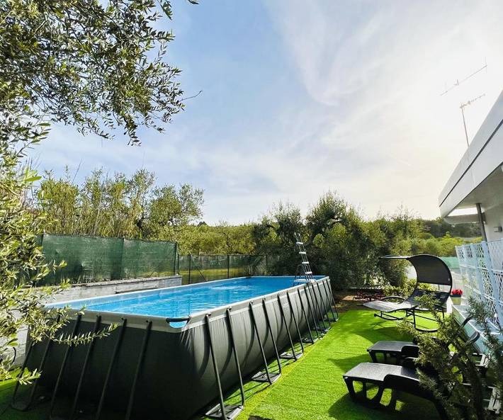 Location de vacances pour 4 personnes, avec jardin ainsi que vue et piscine à Matera - 2