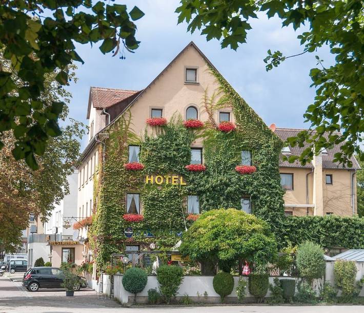Hotel für 4 Personen, mit Terrasse und Garten in Rothenburg ob der Tauber