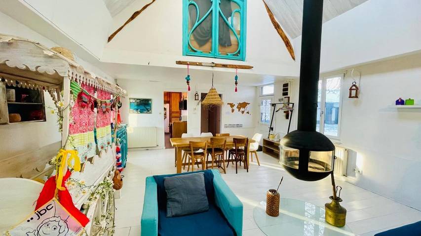 Gîte pour 10 personnes, avec Terrasse ainsi que Jardin et Vue dans Waben