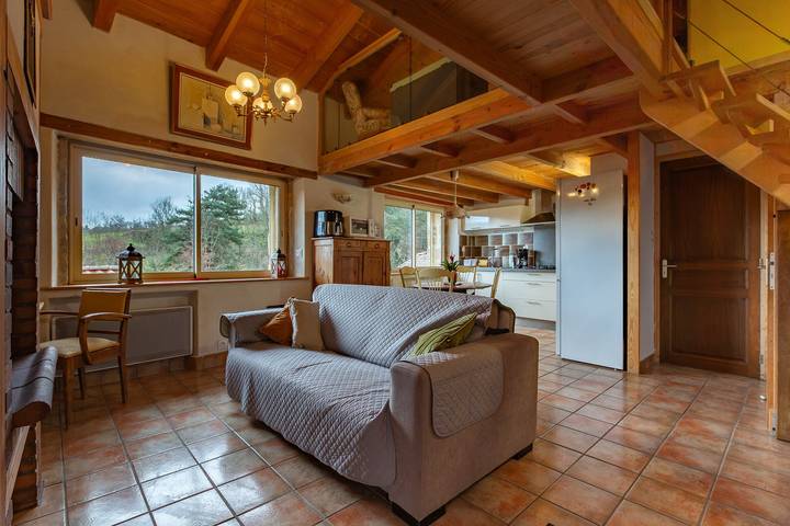 Maison de vacances « Loft de Charme La Rose Désirée » avec vue montagne et Wi-Fi in Saint-Jean-Chambre, Parc naturel régional des Monts d'Ardèche