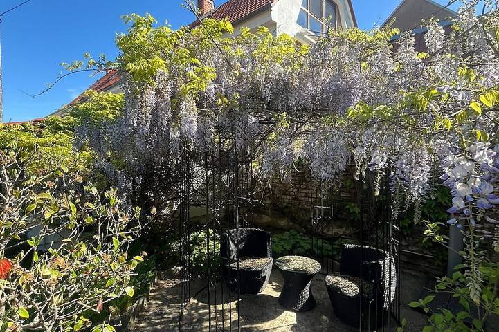 Ferienwohnung für 10 Personen, mit Balkon und Garten sowie Pool und Sauna in Seelitz