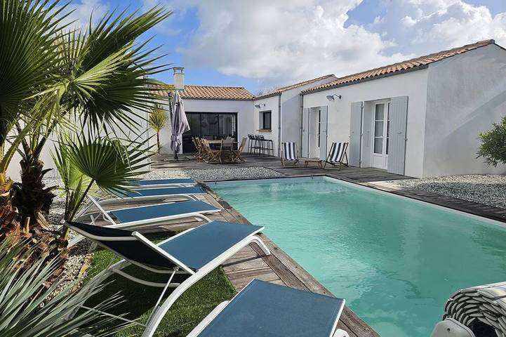 Maison de vacances pour 10 personnes, avec Terrasse et Jardin à Saint-Denis-d'Oléron