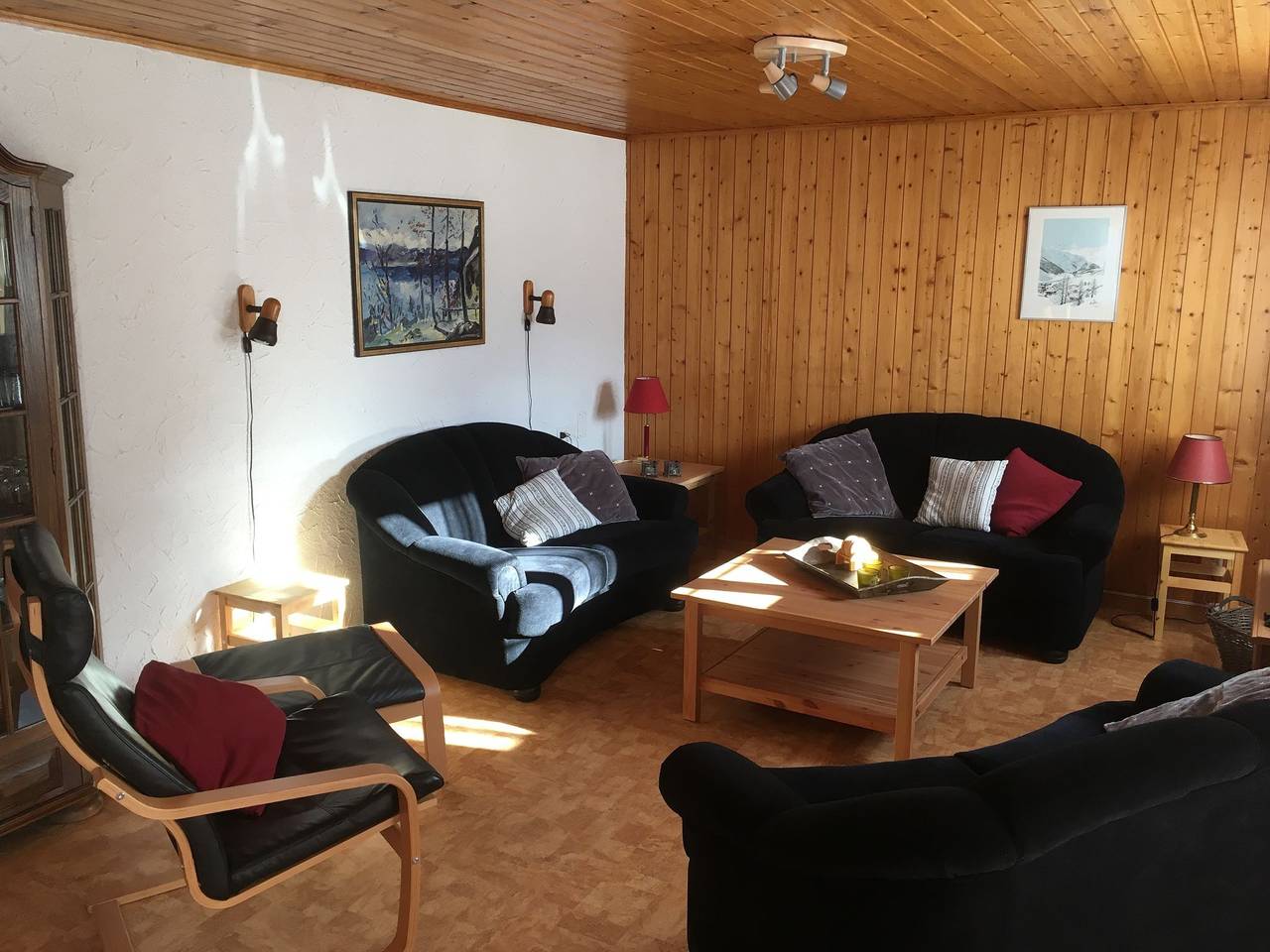 Ganze Wohnung, Chalet in Fieschertal mit herrlicher Aussicht in Fieschertal, Aletsch Arena