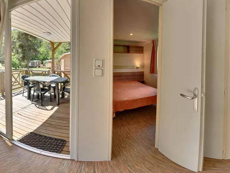 Camping Les Airelles - Mobilheim 6 personen - 3 Zimmer 4/6 Personen in Baratier, Nationalpark Écrins