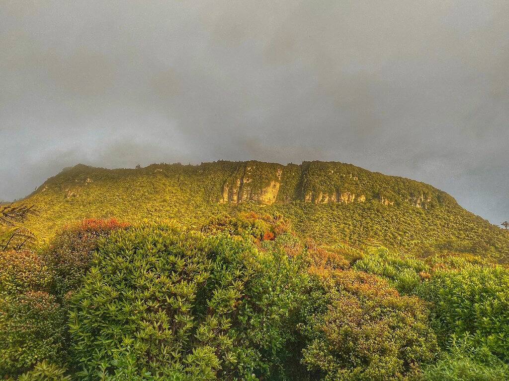 Atemberaubende Aussicht auf Parinui in West Coast (Neuseeland)