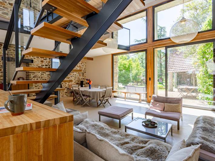 Maison de vacances pour 8 personnes, avec Terrasse et Jardin