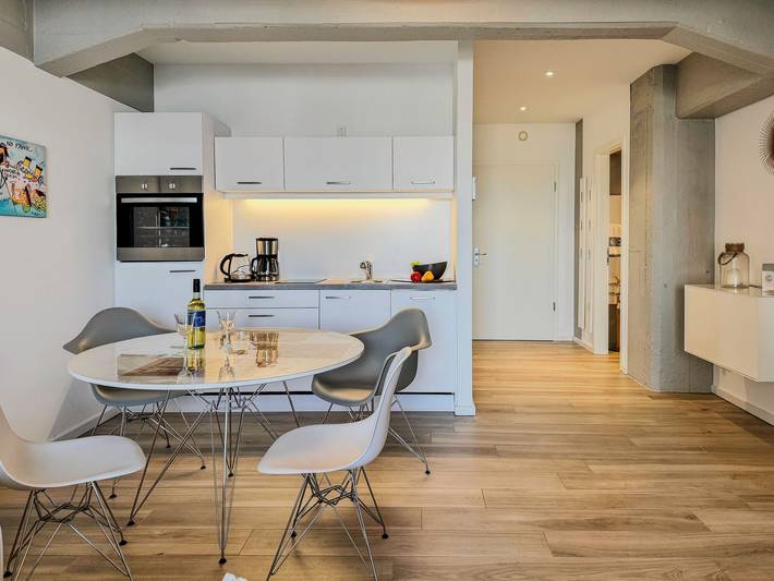 Ferienwohnung für 3 Personen, mit Seeblick und Ausblick sowie Balkon in Barth - 4