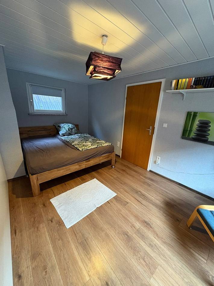 Ferienwohnung für 2 Personen, mit Garten in Rheinebene