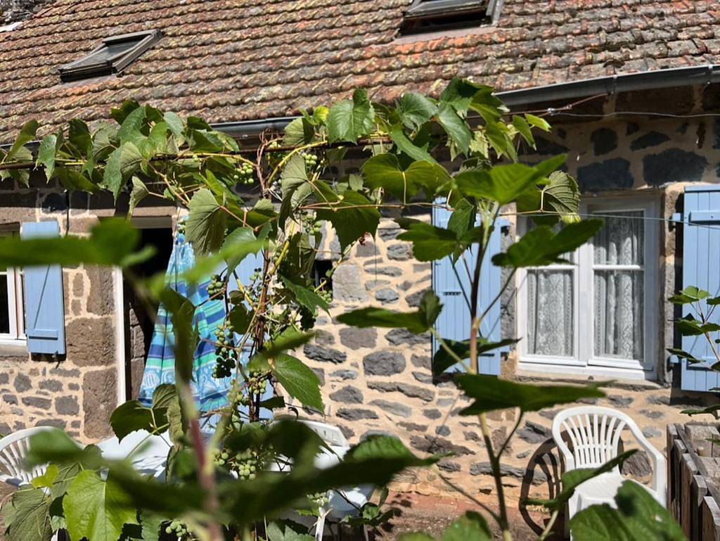 La Maison bleue in Le Monteil, Parc naturel régional des Volcans d'Auvergne